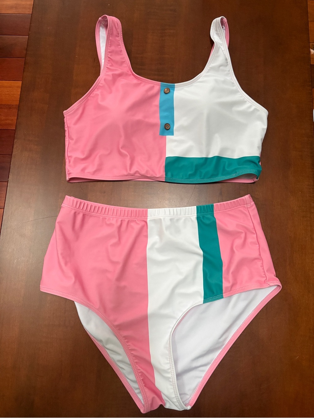 2piece bathing suit ladies XL